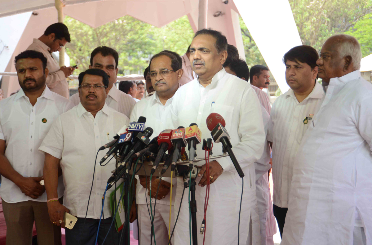 9th Day "Budget Session 2016" at Vidhan Bhavan in Mumbai.