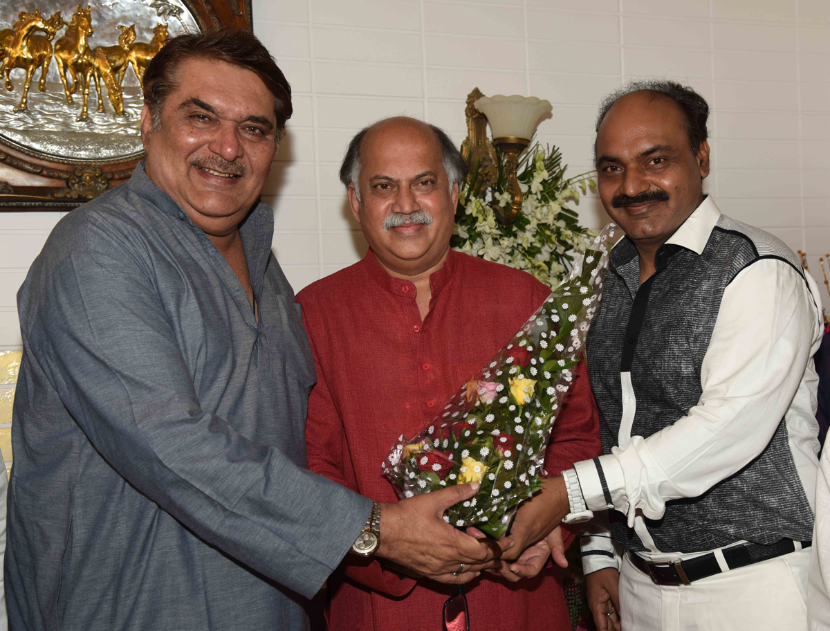 AICC Gen.Sec. CWC Member Gurudas Kamat on occasion of Diwali Festival in Mumbai.