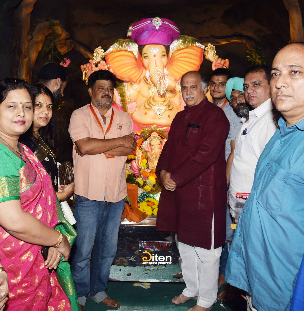 Ganpati Bappa Moorya # Congress Leader Ex.Union Minister & Ex.MP Gurudas Kamat.