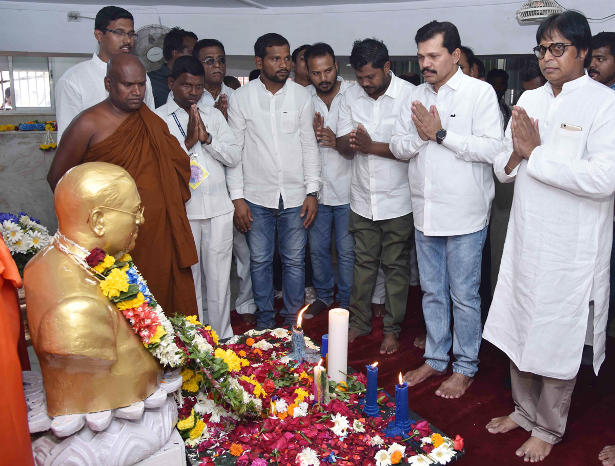 Abhivadan to Bharatna Dr.Babasaheb Ambedkar on his Mahaparinirvan Din at Chaityabhumi Dadar.