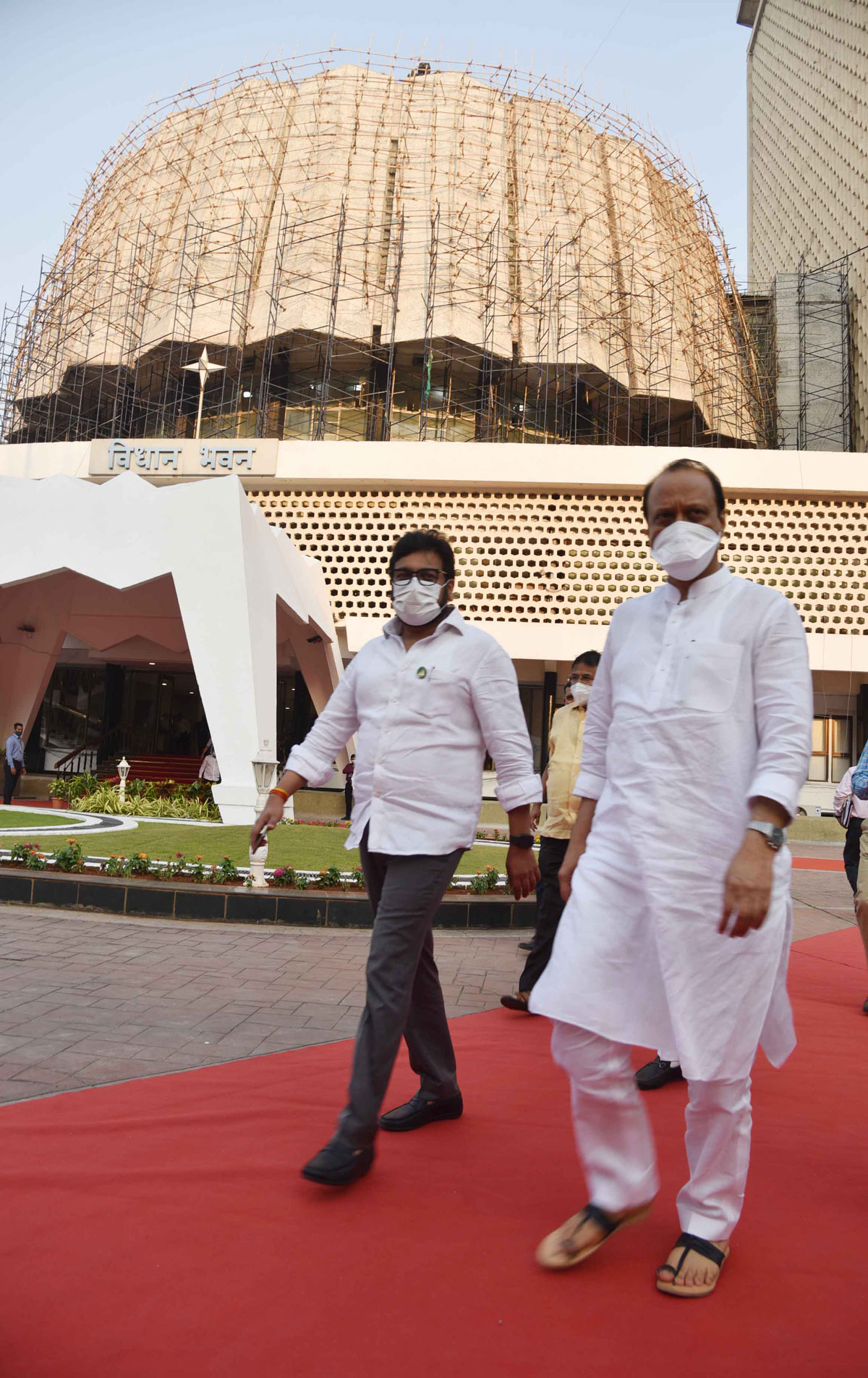 4th Day Maharashtra Assembly's Budget Session 2021 at Vidhan Bhavan Mumbai.