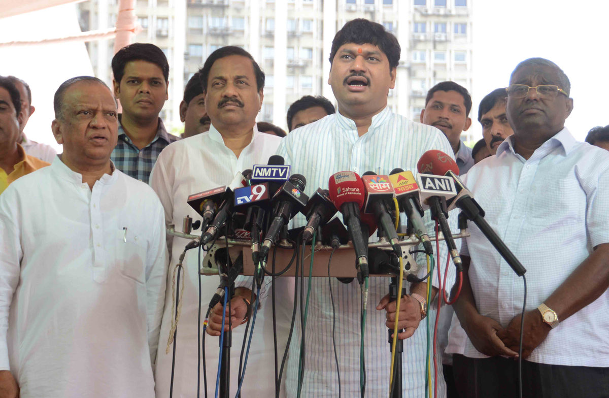 9th Day "Budget Session 2016" at Vidhan Bhavan in Mumbai.