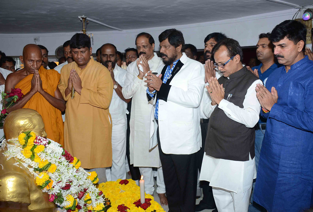 Tribute to Bharat Ratna Dr.Babasaheb Ambedkar on his 124th Birth Anniversary in Mumbai.