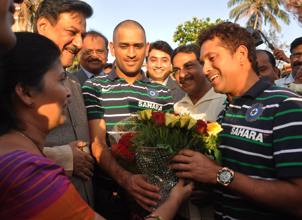 TEAM INDIA AT RAJBHAVAN.