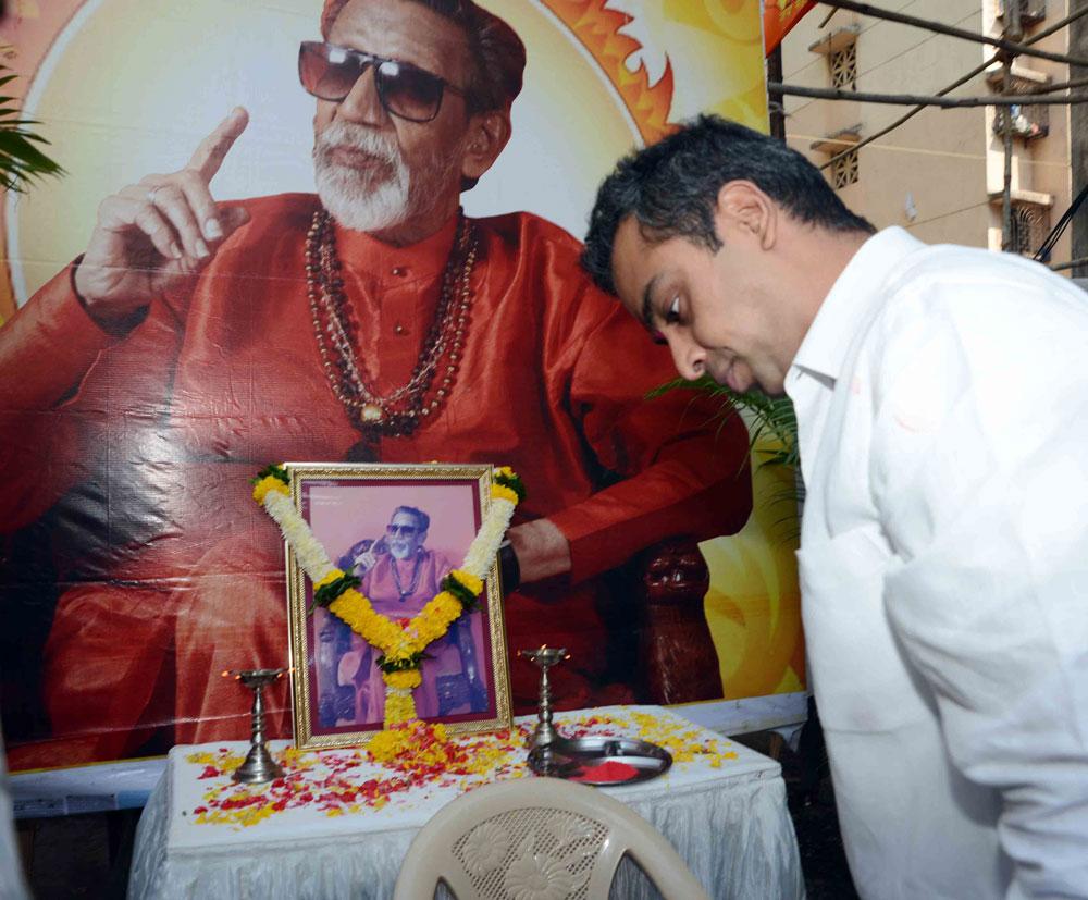 UNION MINISTER & MP.MILIND DEORA IN SOUTH MUMBAI.