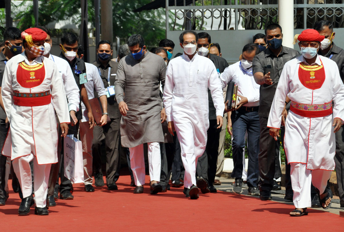 3rd Day Maharashtra Assembly's Budget Session 2021 at Vidhan Bhavan Mumbai.