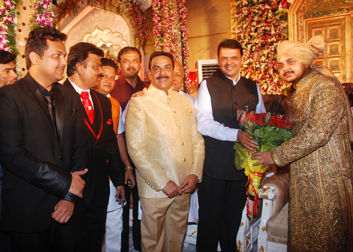 MLA & Former Cabinet Minister Mohd.Arif Naseem Khan Son Mohd. Aamir Khan Weds Sahab Malika Reception Ceremony at Bandra BKC.
