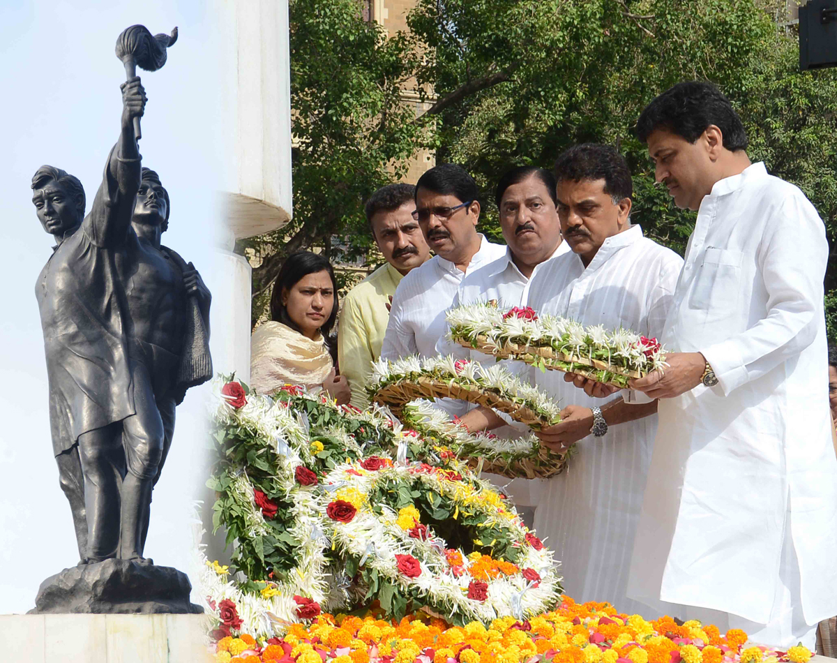 55th Anniversary of Maharashtra Day & International Worker's Day Celebration in Mumbai.