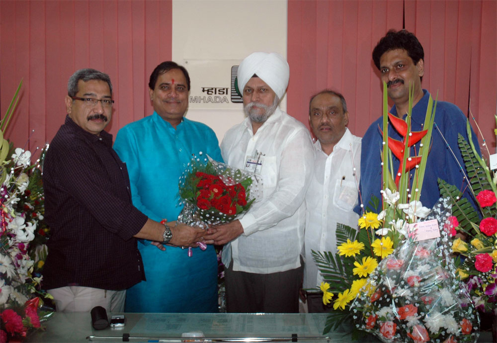 AMARJIT SINGH MANHAS ON HIS 53RD BIRTHDAY AT MHADA.