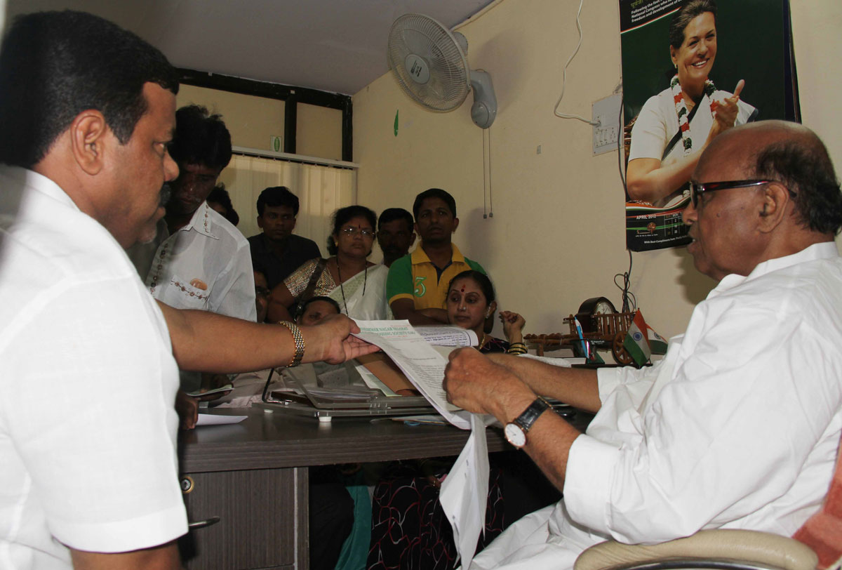 MP.EKNATH GAIKWAD JANTA DARBAR AT SION.