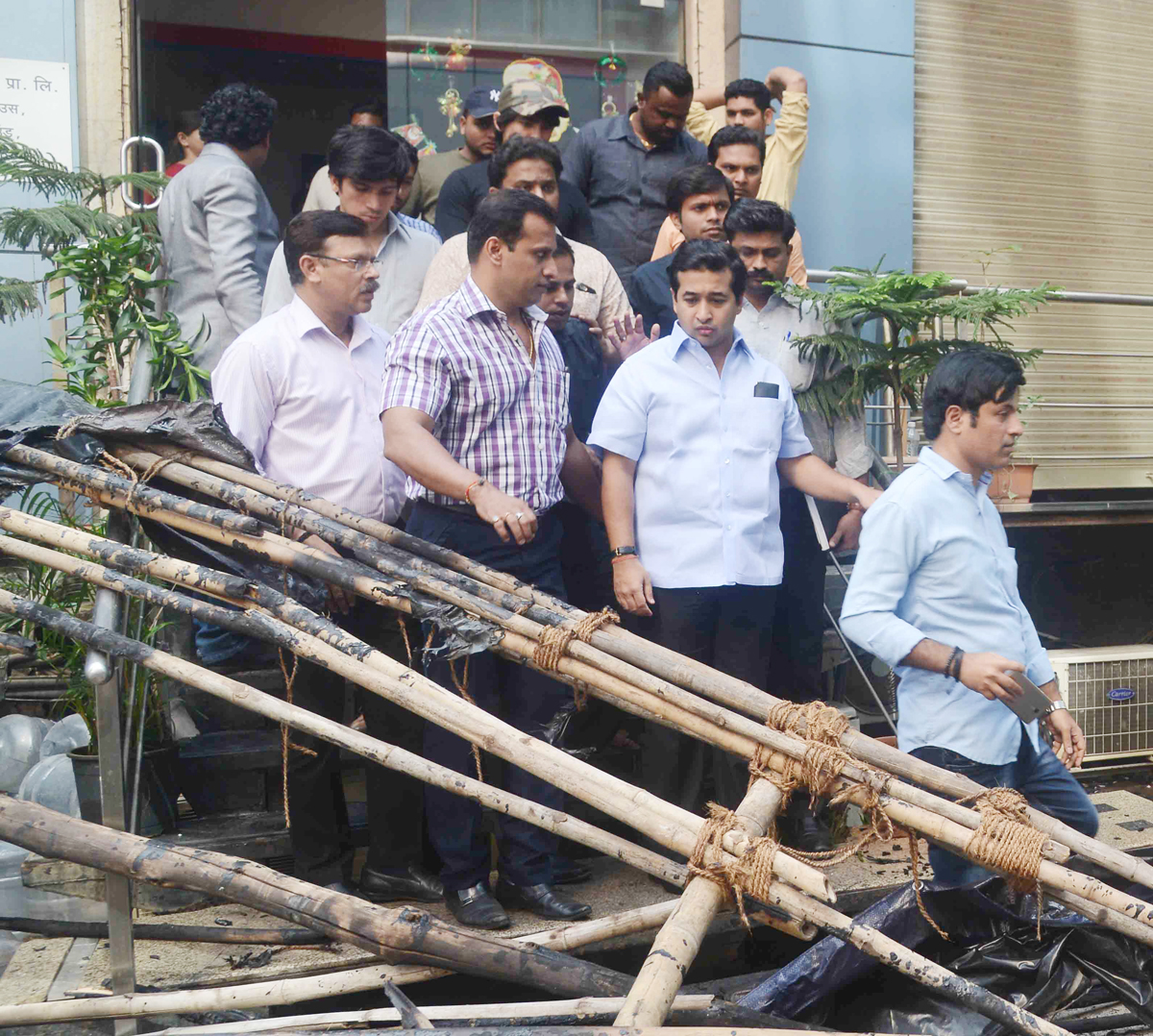 Kamla Mill Fire Spot.