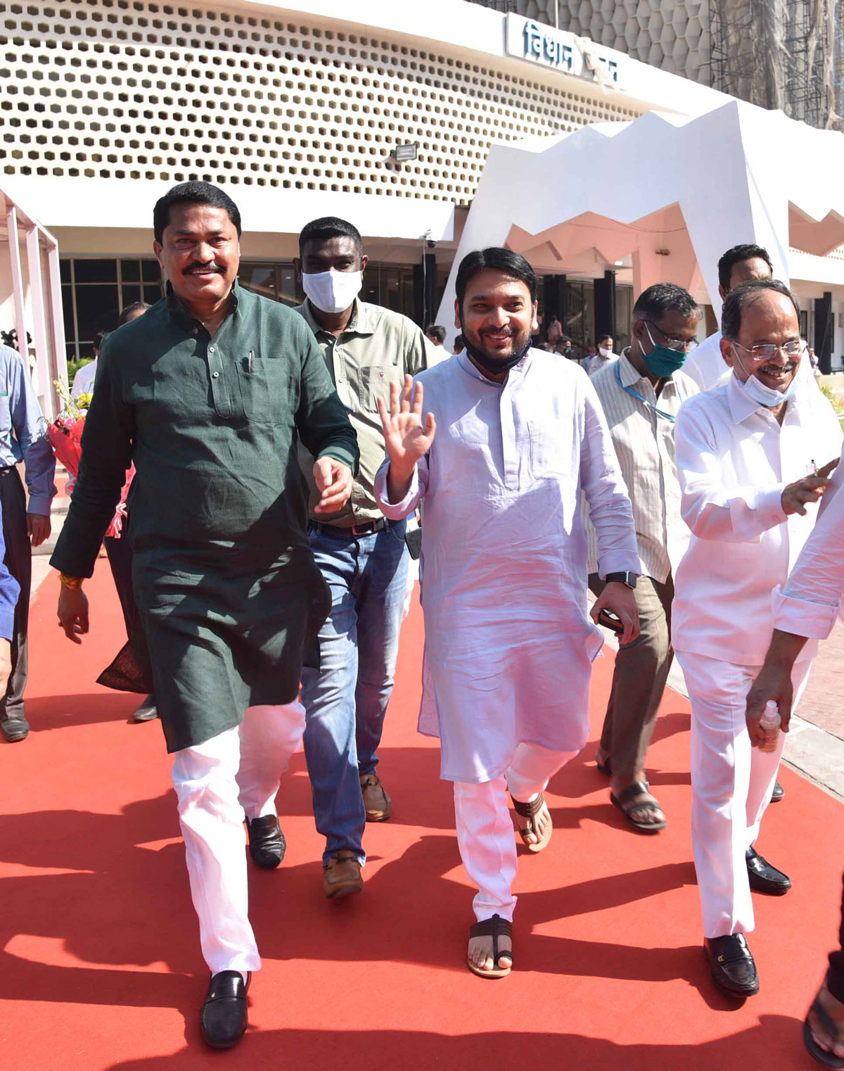 2nd Day Maharashtra Assembly's Budget Session 2021 at Vidhan Bhavan Mumbai.