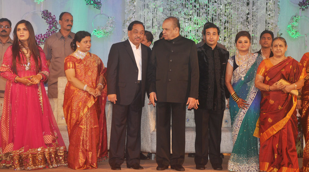 RECEPTION CEREMONY OF NITESH & RUTUJA RANE IN MUMBAI.