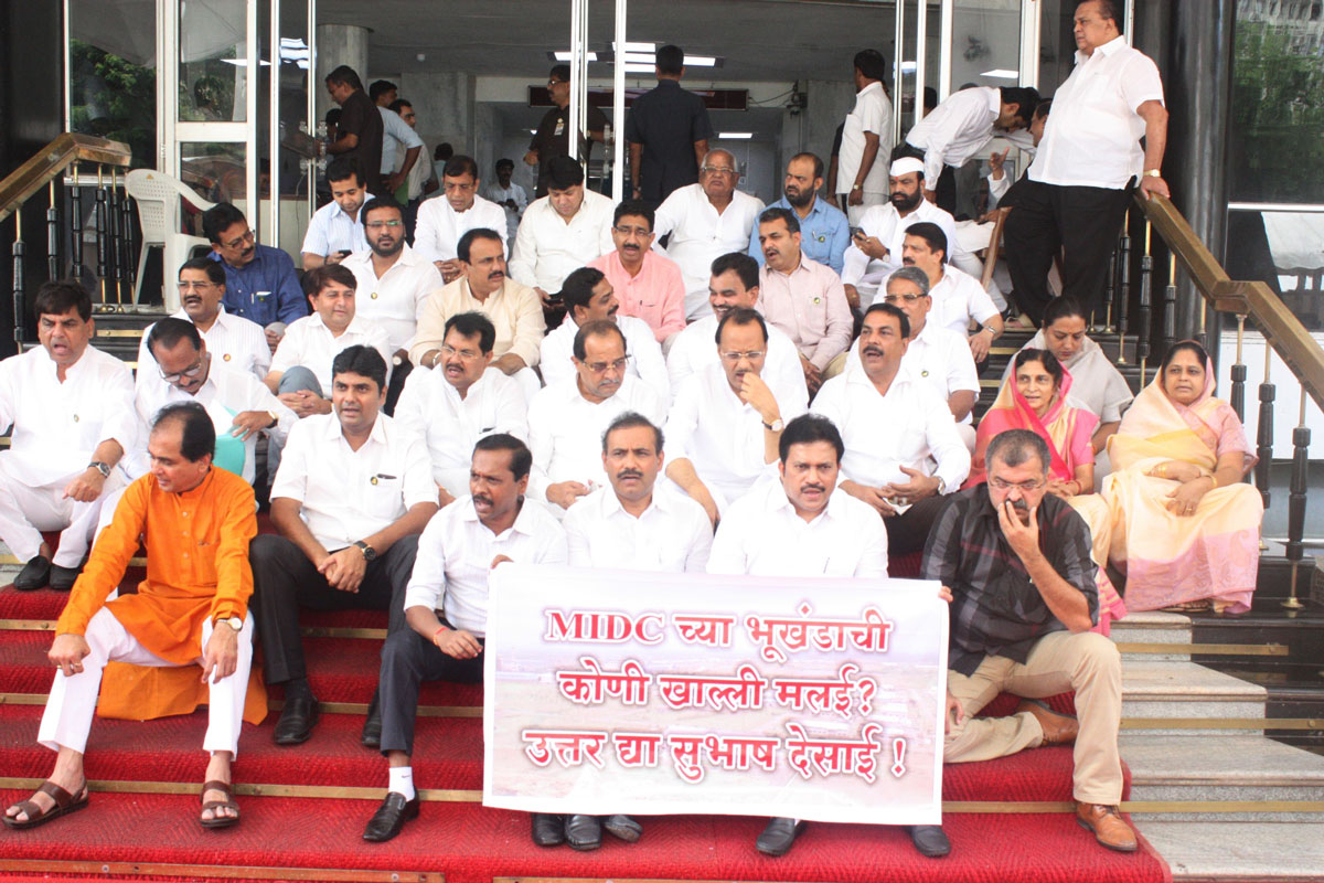 11th Day Monsoon Assembly Session at Vidhan Bhavan Mumbai.