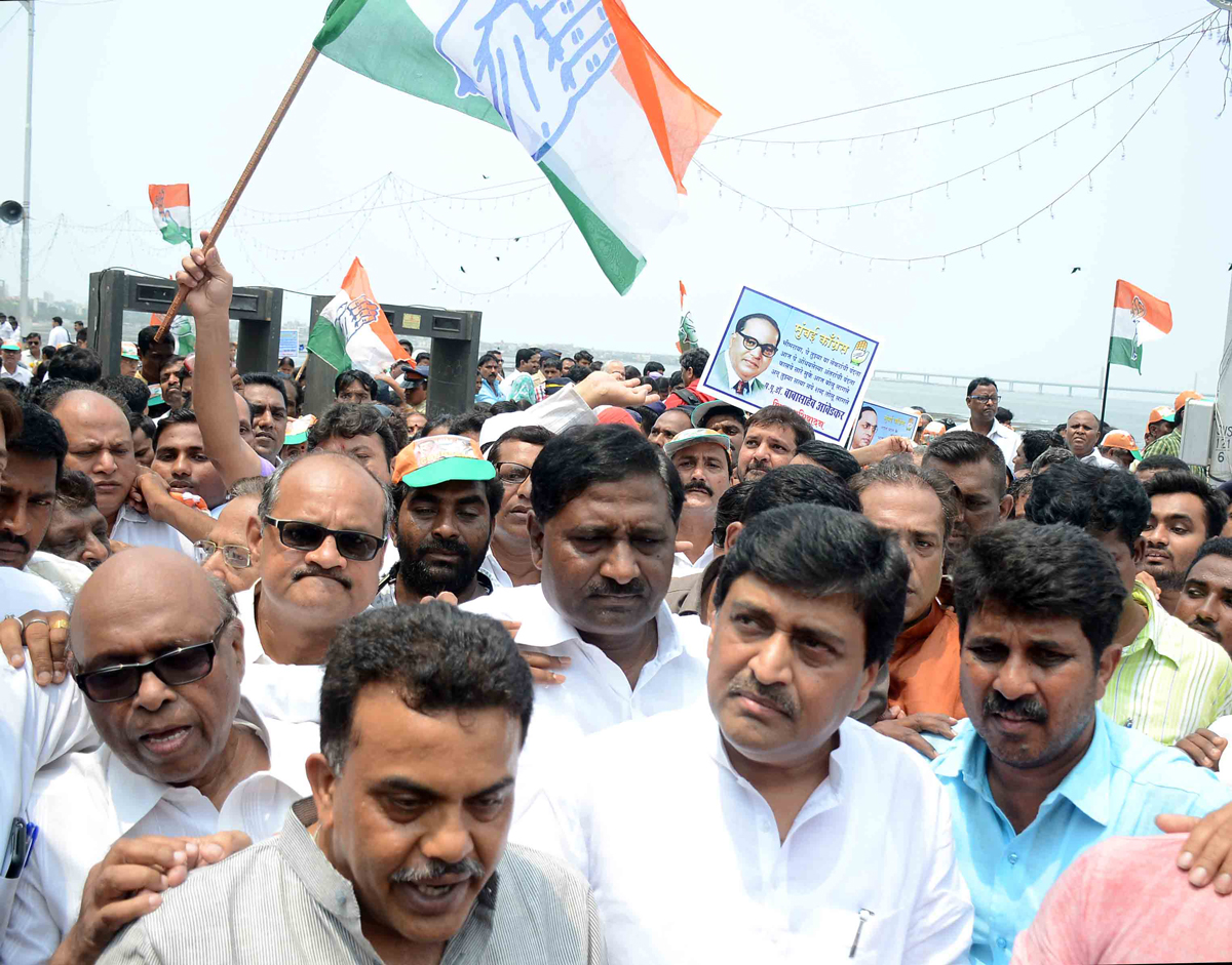 Tribute to Bharat Ratna Dr.Babasaheb Ambedkar on his 124th Birth Anniversary in Mumbai.