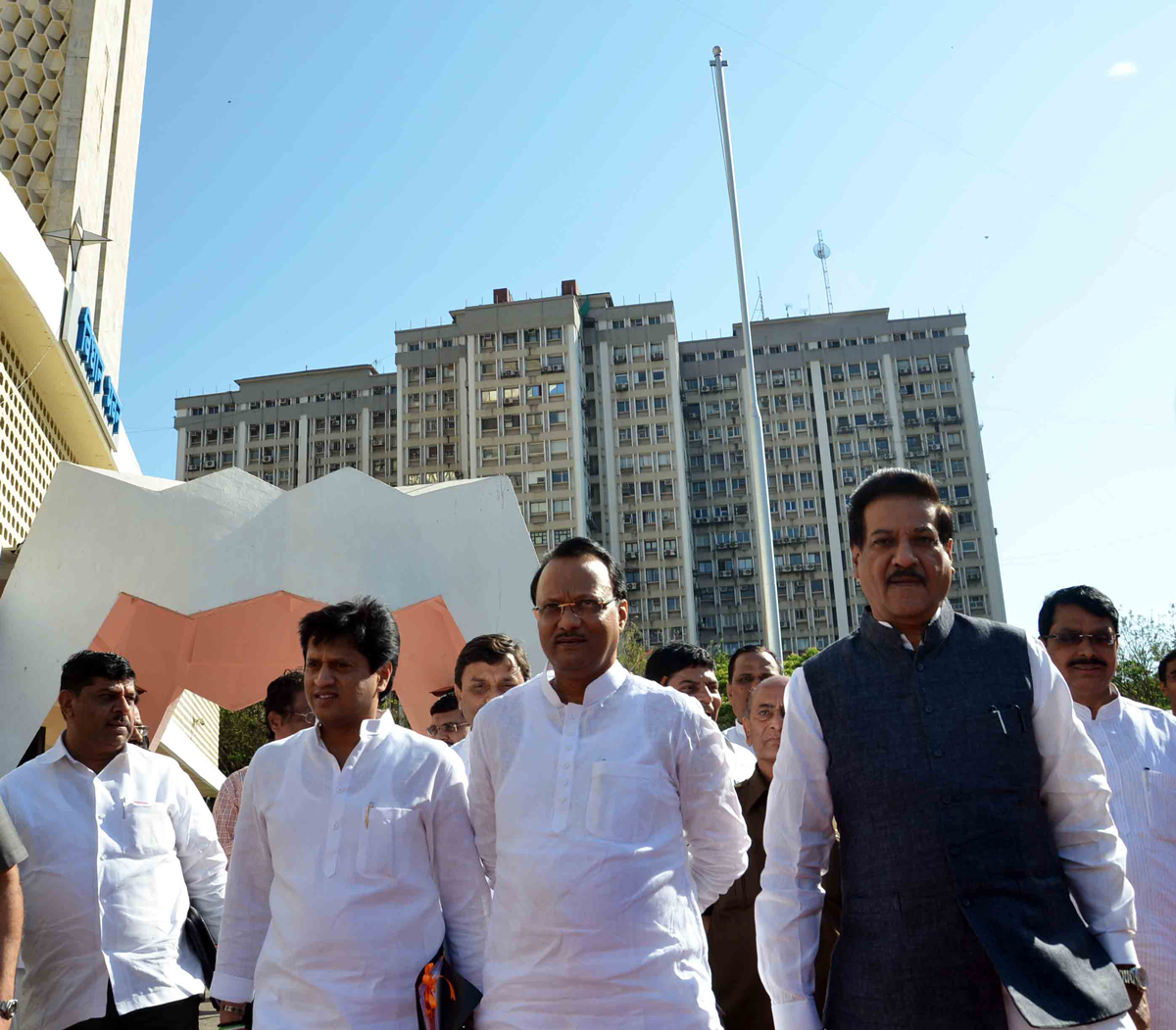 BUDGET 2013-14 AT VIDHAN BHAVAN MUMBAI.