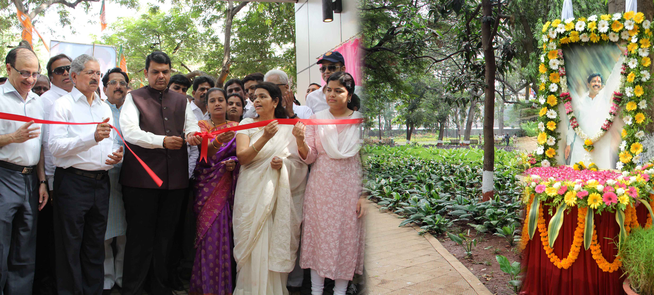 Chief Minister Devendra Fadnavis Inaugurates Pramodji Mahajan Kala Kendra at Dadar.