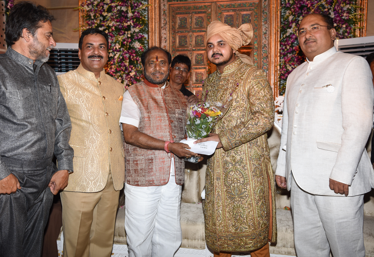 MLA & Former Cabinet Minister Mohd.Arif Naseem Khan Son Mohd. Aamir Khan Weds Sahab Malika Reception Ceremony at Bandra BKC.