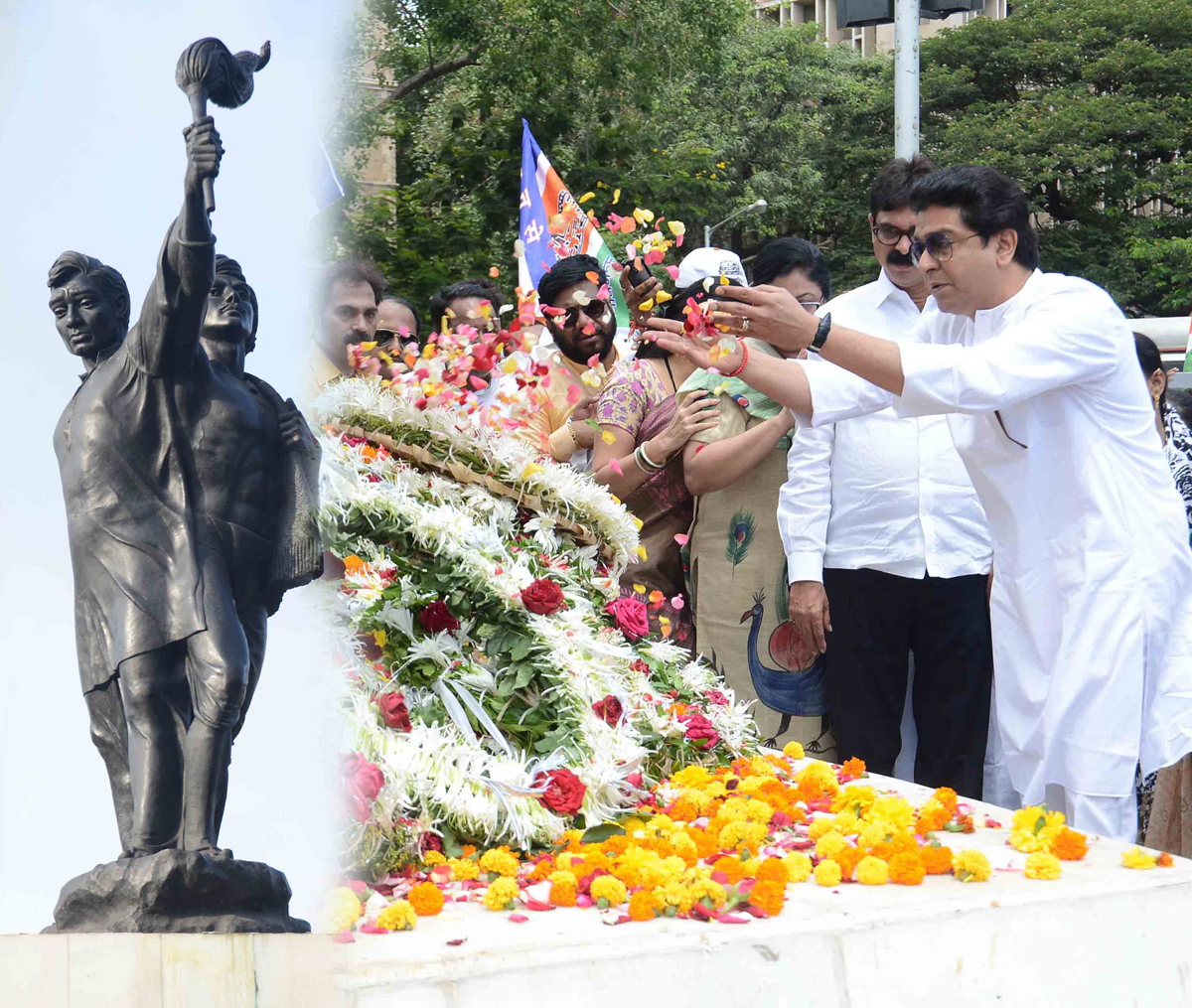 55th Anniversary of Maharashtra Day & International Worker's Day Celebration in Mumbai.