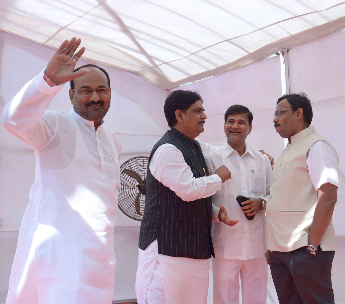 Budget Session Day at Vidhan Bhavan Mumbai.