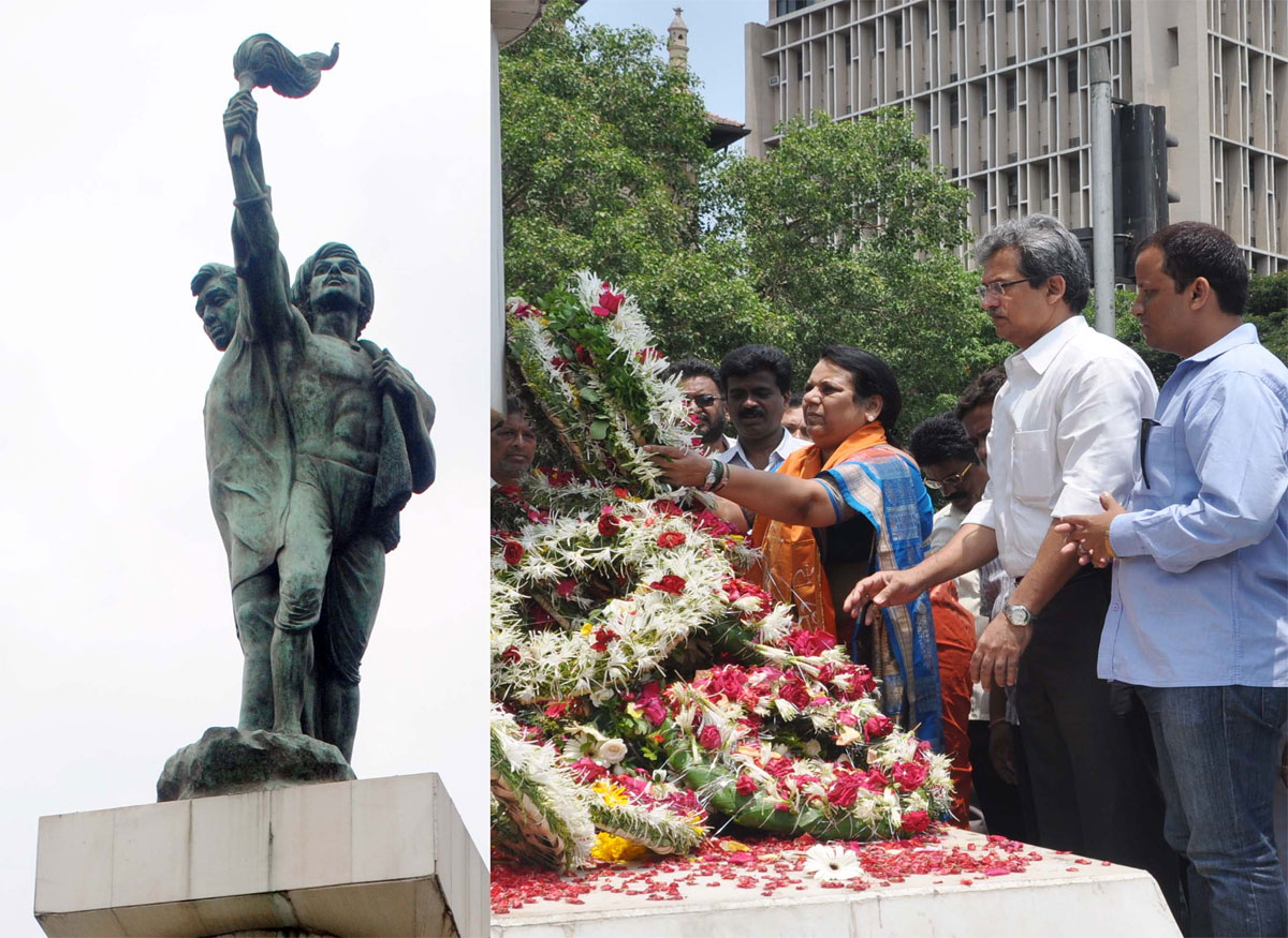 1ST MAY MAHARASHTRA DIN CELEBRATED IN MUMBAI.