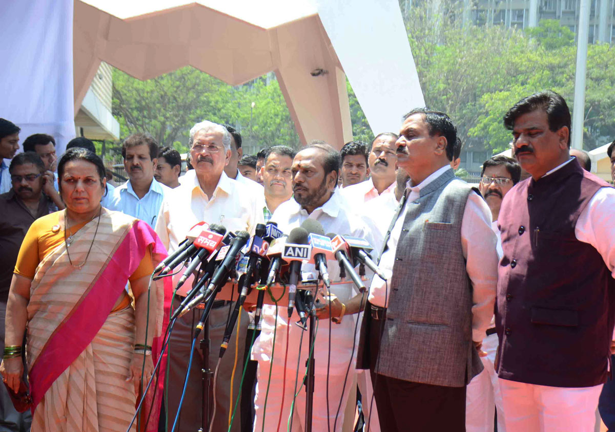 9th Day Budget Session at Vidhan Bhavan in Mumbai.