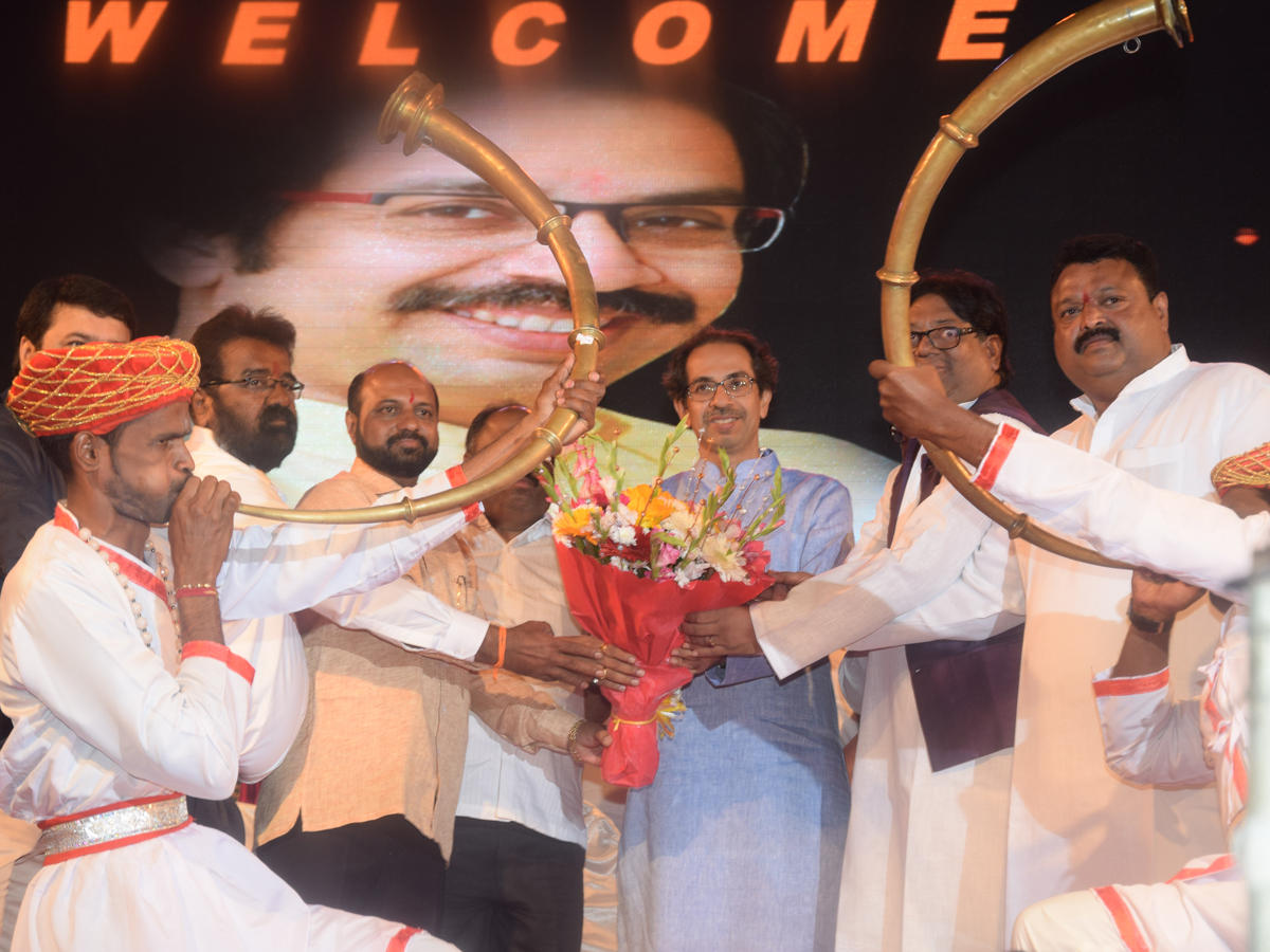 Shivsena Chief Uddhav Thackarey  at Andheri Versiva .