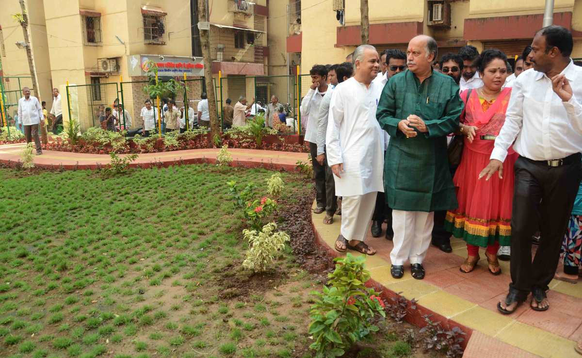 AICC GEN.SEC.& MP.GURUDAS KAMAT AT JOGESHWARI.