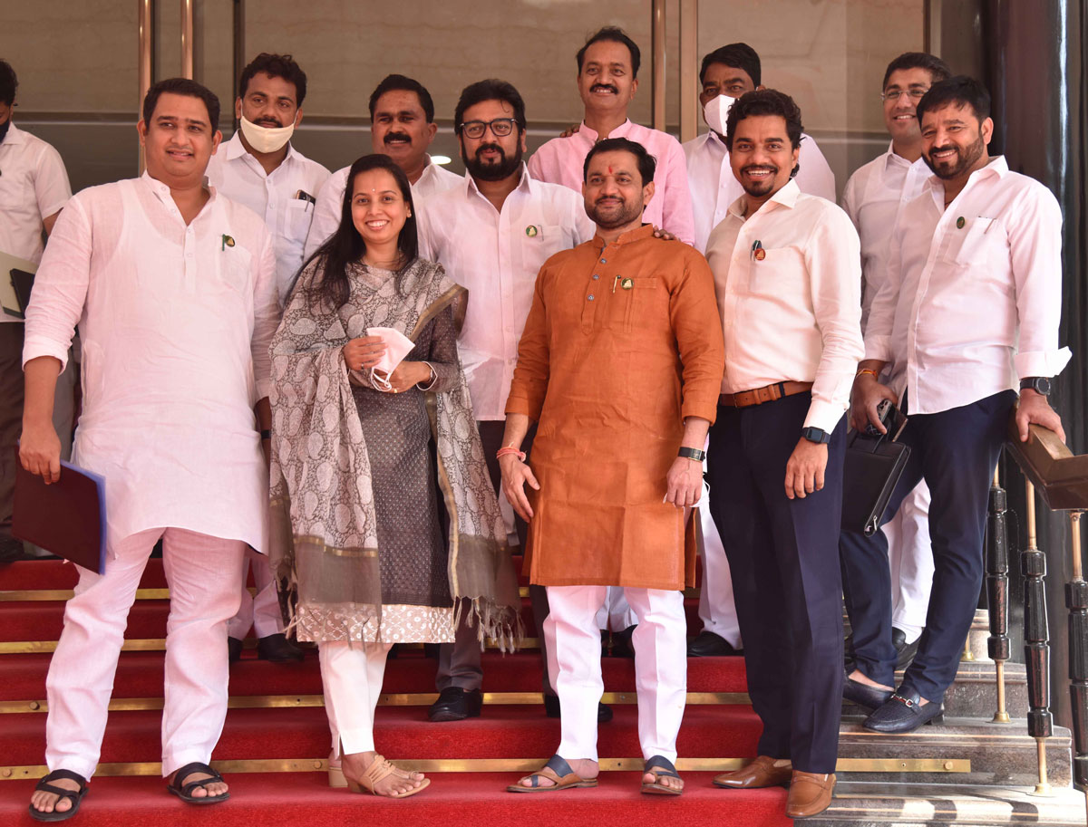 Maharashtra Assembly's Budget Session 2021 at Vidhan Bhavan Mumbai.