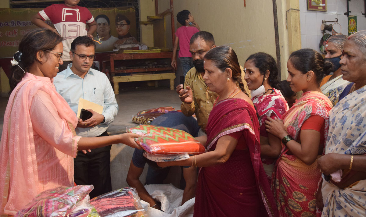 Education Minister Varshatai Gaikwad on her Birthday in Mumbai.