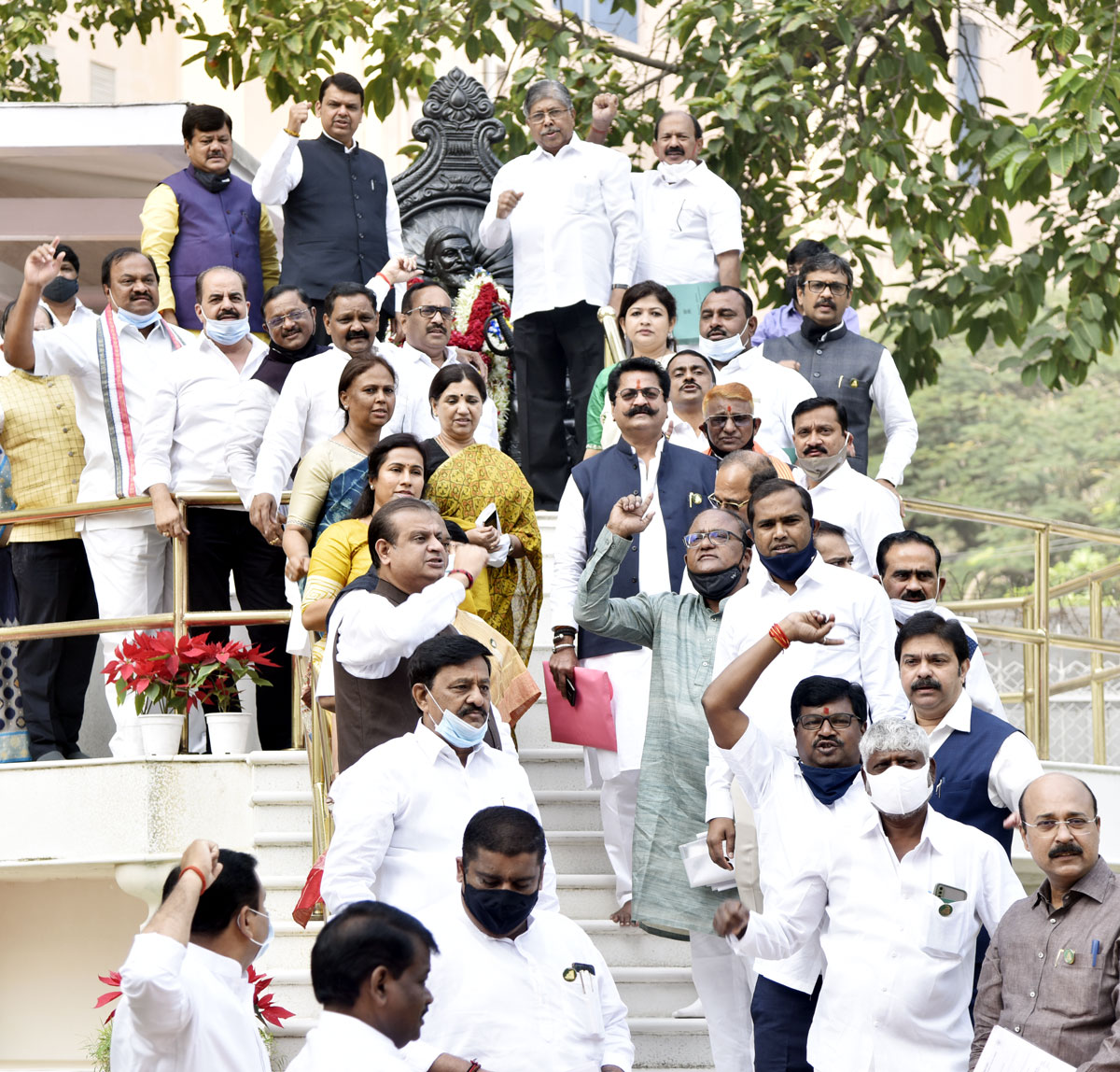 1st Day Winter Session Vidhan Bhavan Mumbai.