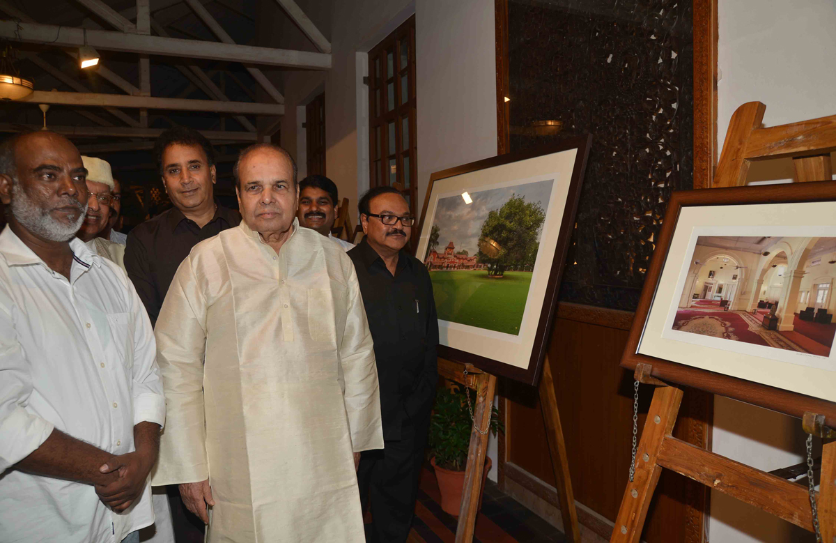 "RAJ BHAVANS OF MAHARASHTRA:WITNESS TO GLORY " MARATHI VERSION COFFEE TABLE BOOK RELEASED BY CHIEF MINISTER PRITHVIRAJ CHAVAN.