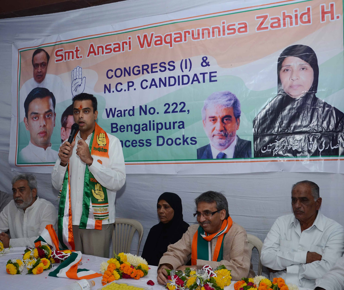 MP.& UNION STATE MINITER MILIND DEORA INAUGURATING ELECTION OFFICES OF VARIOUS CANDIDATES IN SOUTH MUMBAI