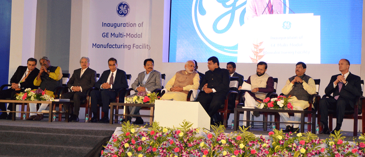 Prime Minister Narendra Modi on Maharashtra Visit at Chakan Pune.