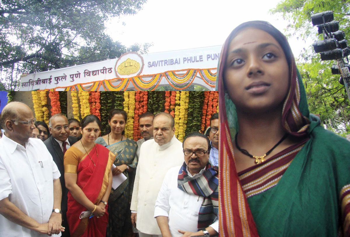Governor K.Sankarnarayanan,NCP Chief Sharad Pawar to Preside Naming Ceremony Pune University as Smt.Savitribai Phule & also Unevil the Statue of Bharat Ratna Dr.Babasaheb Ambedkar in University Campus.