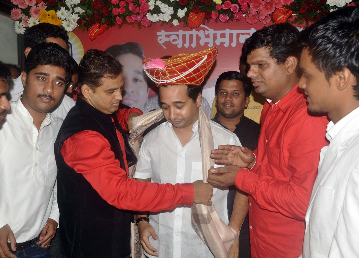 Swabhimaan Sanghatana President & MLA Nitesh Narayanrao Rane Birthday Celebration at Pune.