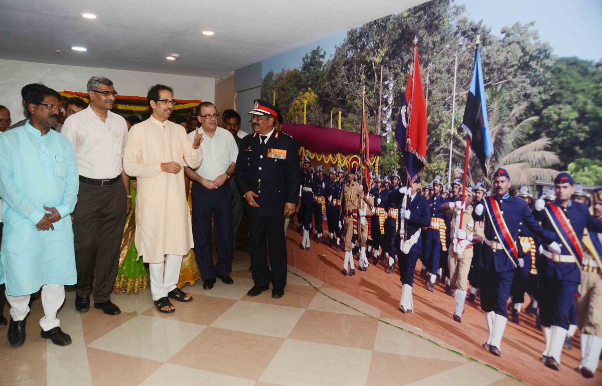 Mumbai Fire Brigade Main Office & Byculla Communication Centre Inaugurated by Hands of Shivsena Chief Uddhav Thackarey.