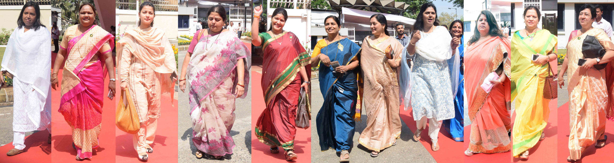 #Womens Day Special: Womens Minister MLAs at Vidhan Bhavan,