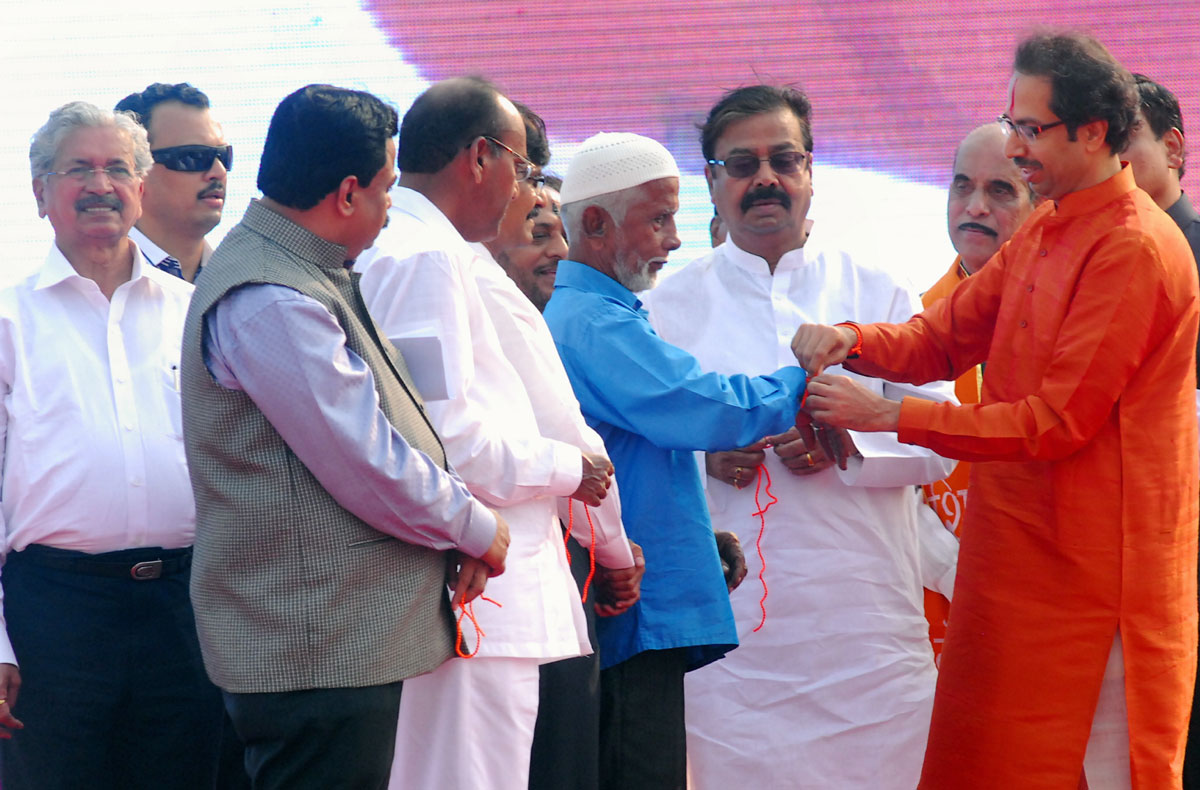 Shivsena " Pratidnya Din" Rally in Mumbai at Somaiya Ground.