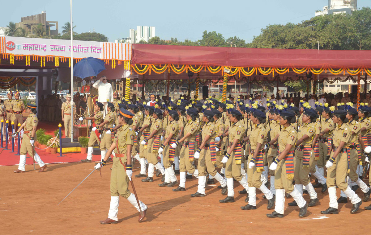 54th Maharashtra Day Celebration In Mumbai.