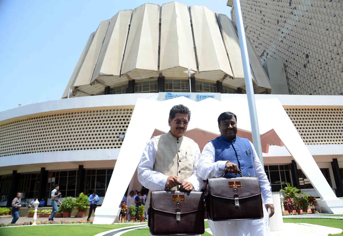 8th Day "Budget Session 2016" at Vidhan Bhavan in Mumbai.