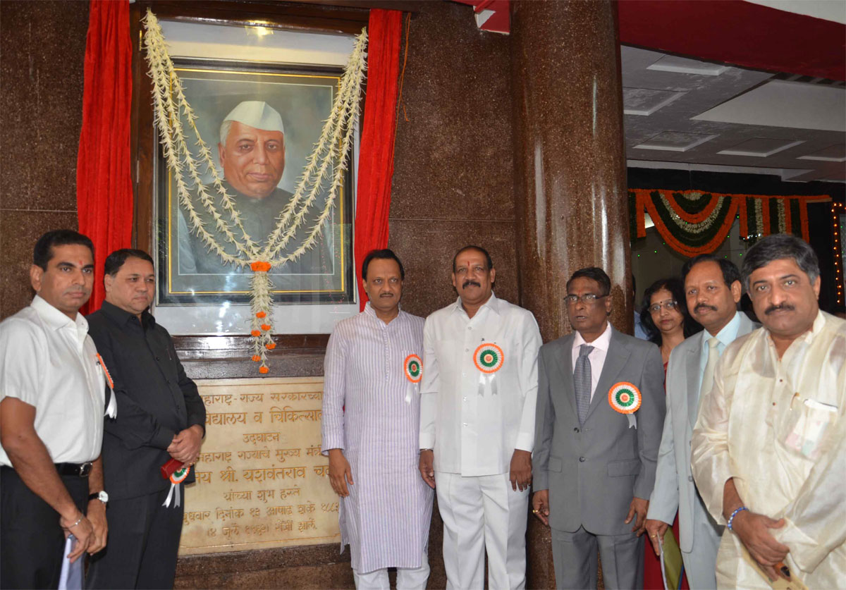 DY.CHIEF MINISTER AJIT PAWAR IN GOLDEN JUBLIEE CEREMONY OF ST.GEORGE HOSPITAL MEDICAL COLLEGE AT CST.