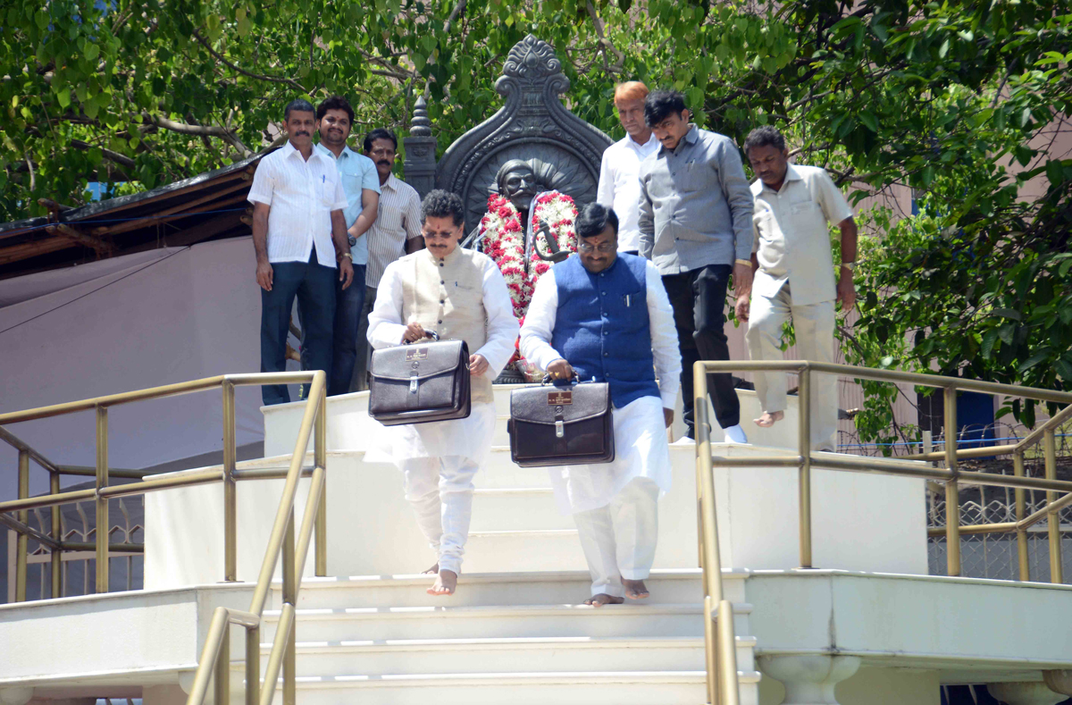 8th Day "Budget Session 2016" at Vidhan Bhavan in Mumbai.