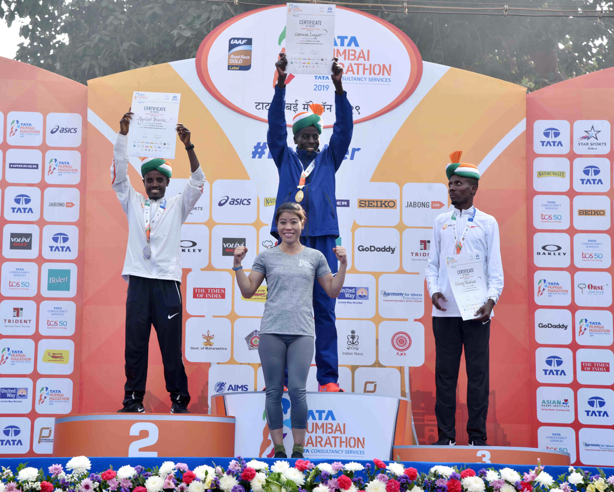 Mumbai Marathon 2019.