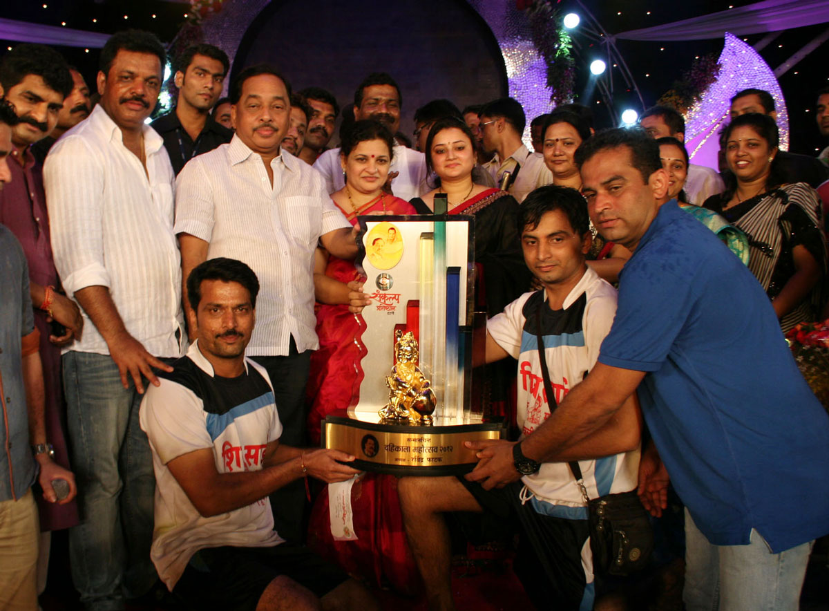 MINISTER NARAYANRAO RANE AT THANE SANKALP GOVINDA.