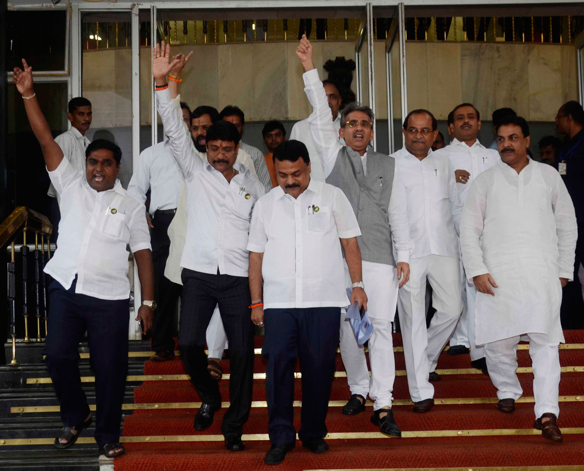 10th Day Monsoon Assembly Session Vidhan Bhavan Mumbai.