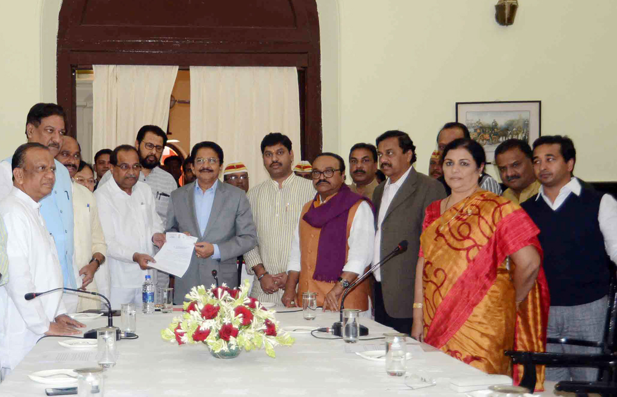9th Day Assembly Winter Session at Nagpur.