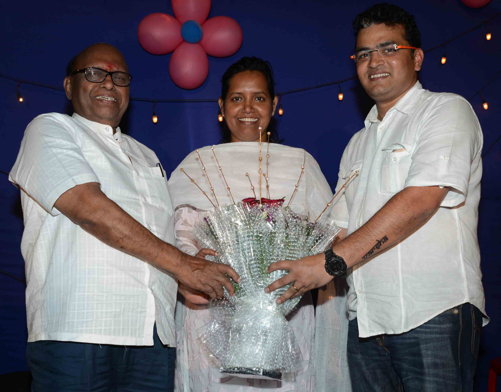 MINISTER VARSHATAI GAIKWAD ON HER BIRTHDAY.