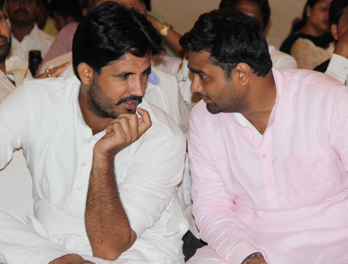 Punjab MLA & AICC Youth Congress President Amrinder Singh (Raja Brar) In Mumbai.