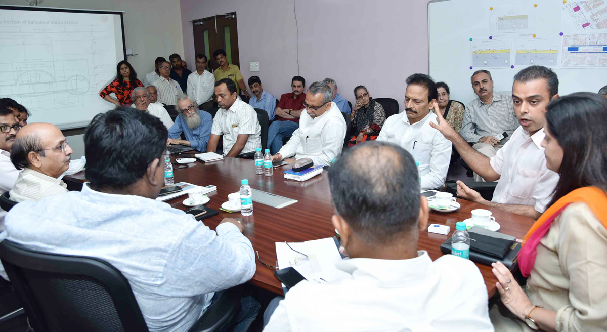 Parsi Delegation Led by Hon'ble & Ex. Union Minister & Ex. MP Milind Deora at MMRDA Bandra BKC.